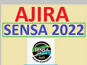Sensa 2022 Salary scale and Ratiba ya sensa