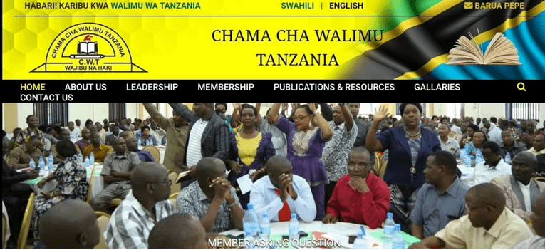 Various Job Vacancies at Tanzania Teachers’ Union (CWT) 2022