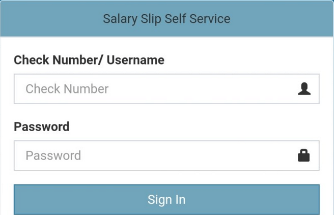 Salary Slip Portal Register | Salary Slip Login 2022/2023 Download