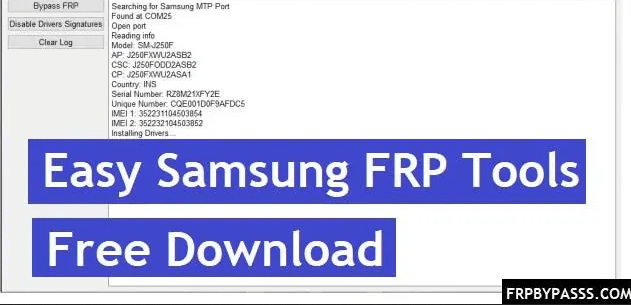 Easy Samsung FRP Tools V2.7 Download