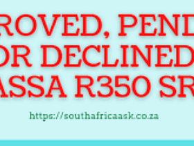 SASSA Status Pending 2022