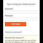 Audible.com Sign In