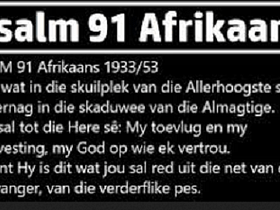 psalm 91 afrikaans