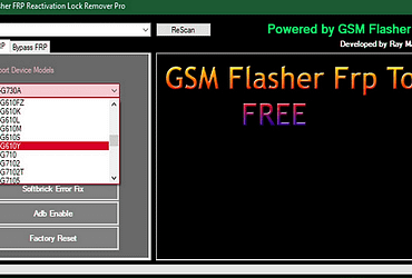 GSM Flasher FRP Reactivation Lock Remover Pro Tool Free Download