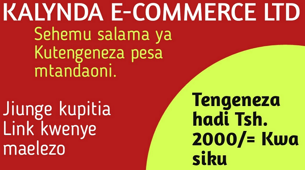 Kalynda e commerce co.ltd Login Portal and Registration